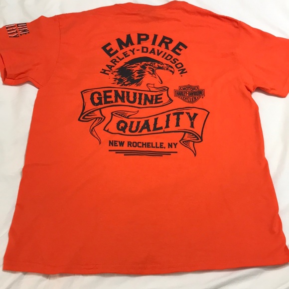 Empire Harley Davidson T-shirt New Rochelle New York NWOT medium - Picture 1 of 5